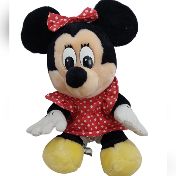 Disney Other - Vintage (80s) Classic Walt Disney World/Disneyland Minnie Mouse Plush